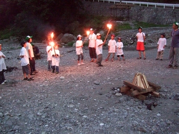 休暇村2008キャンプファイヤー
